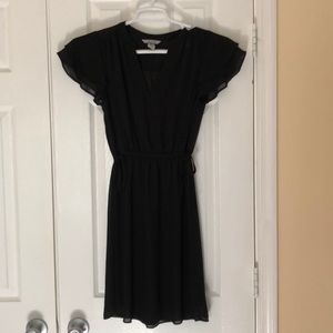 Black casual dress